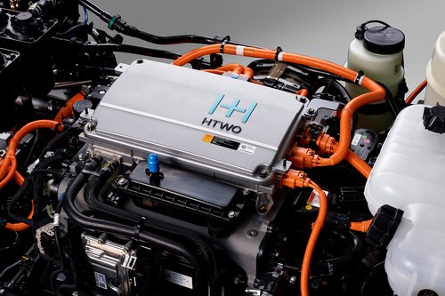 Fuel Cell System inside the Hyundai XCIENT